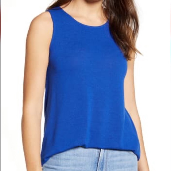 Gibson Tops - Gibsonlook Blue Cozy Tank